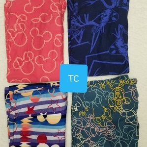 LuLaRoe Disney TC Leggings Bundle